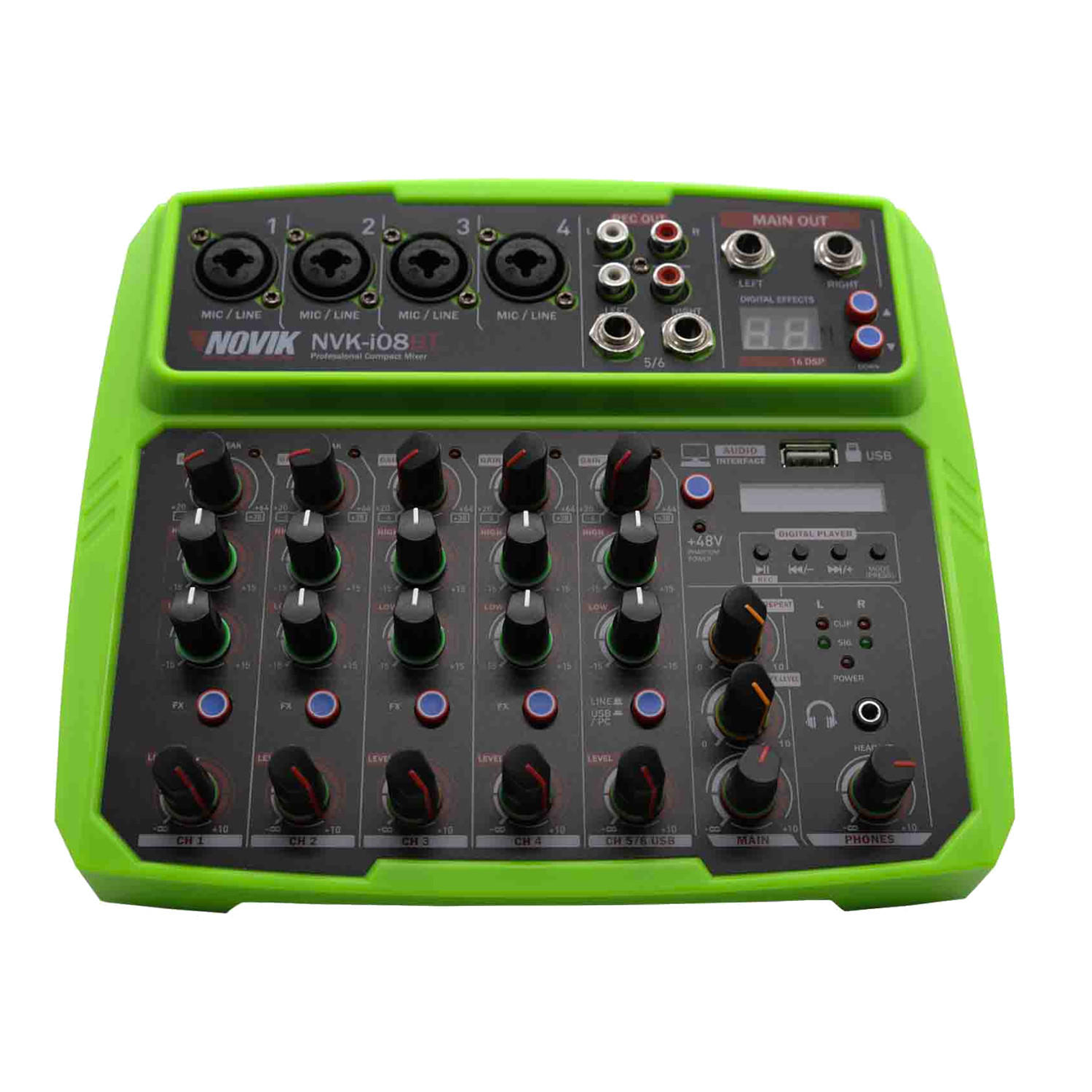 Mixer Analogo Novik NVK-i08BT Green