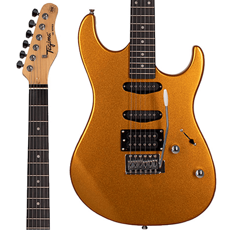 Guitarra Electrica Tagima TG-510 Metallic Gold Yellow