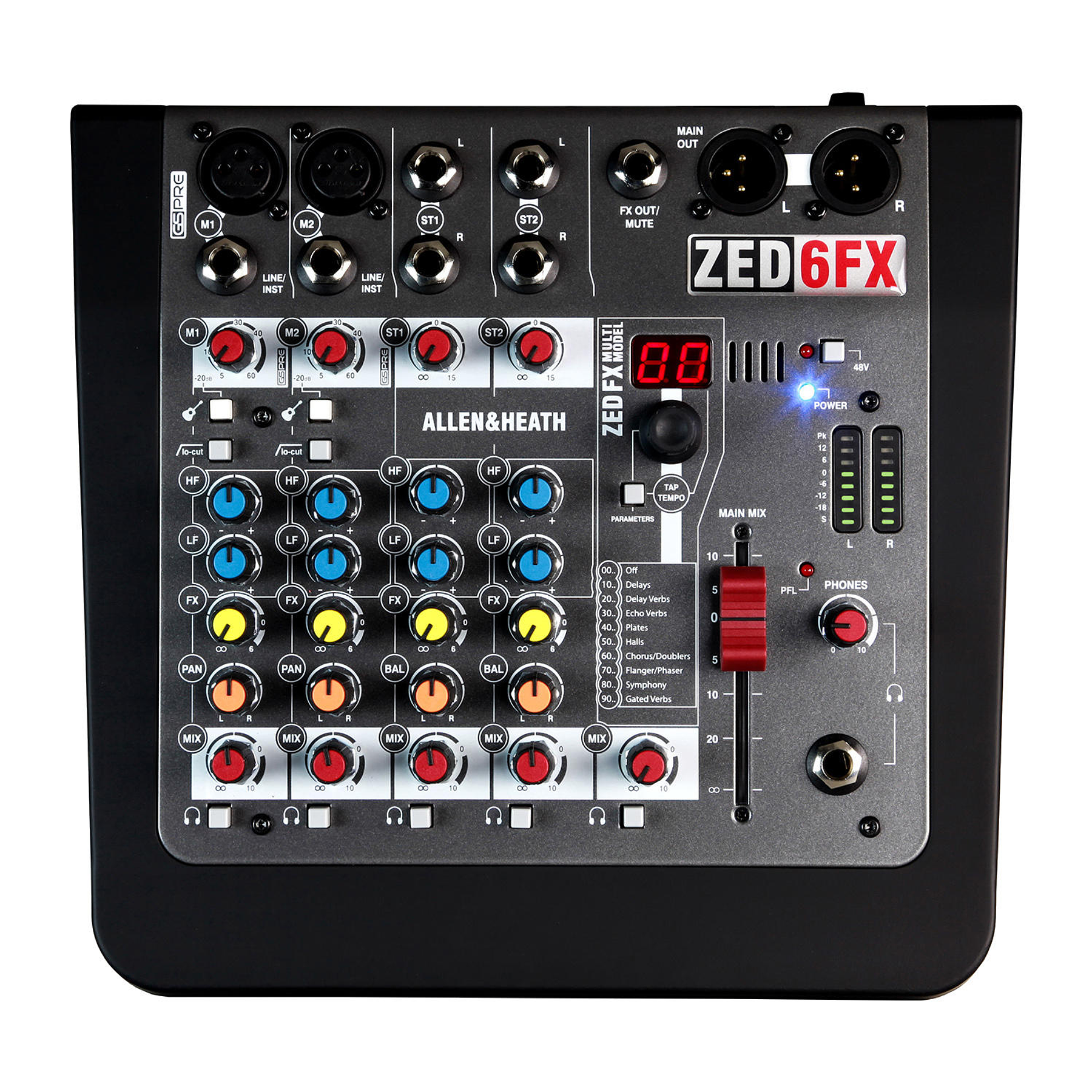 Mixer Analogo Allen & Heath ZED-6FX