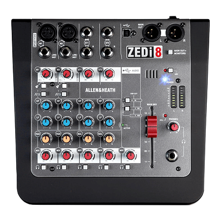 Mixer-Interfaz Allen & Heath ZEDi-8