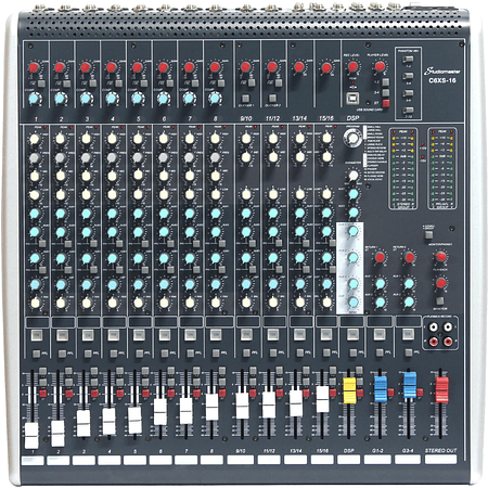 Mixer Analogo 16 Canales Studiomaster C6XS-16