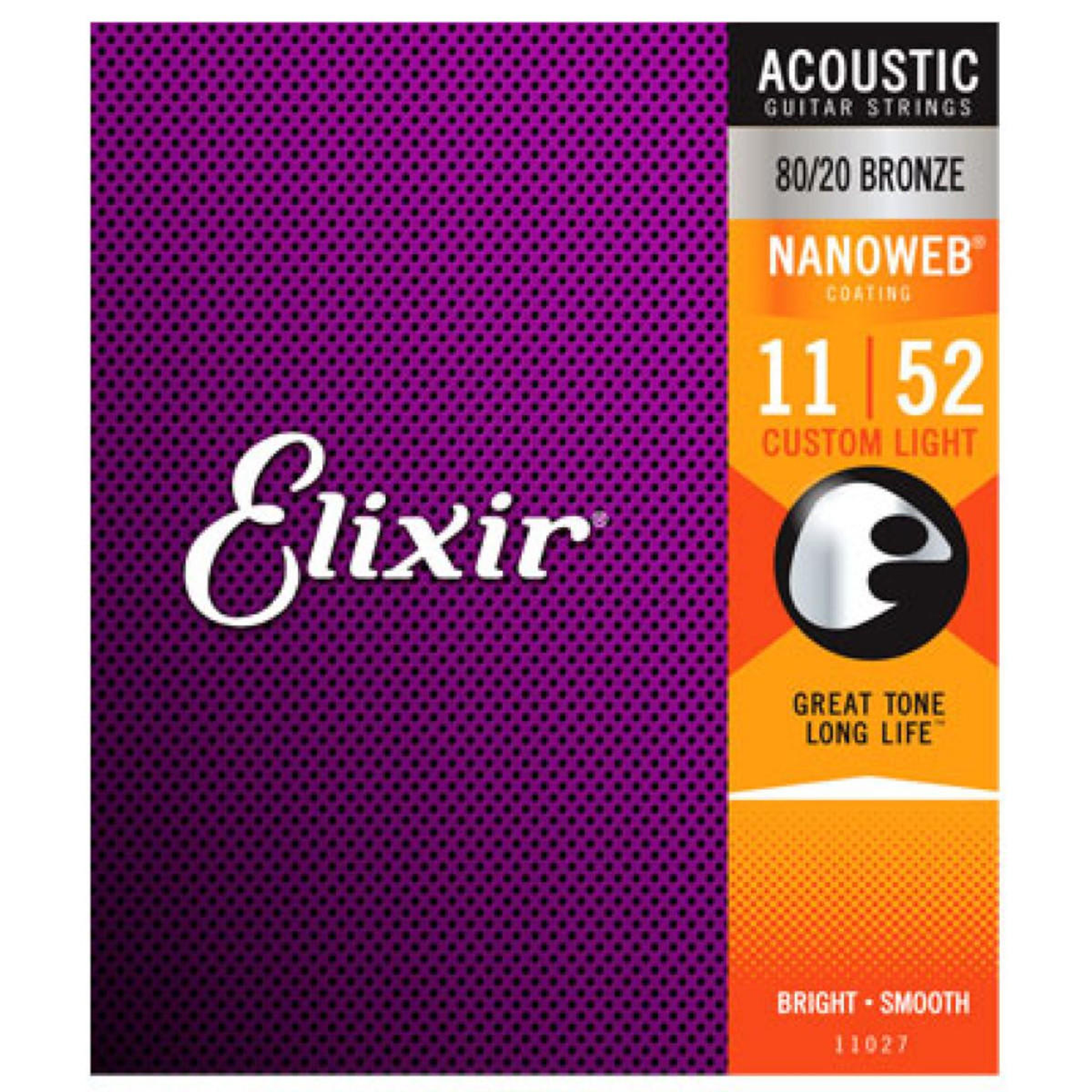 Cuerdas para guitarra acustica Elixir 11027