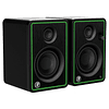 Pack Tornamesa Audiotechnica AT-LP60XUSB-BK + Monitores Estudio Mackie CR3-X