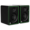 Pack Tornamesa Audiotechnica AT-LP60XUSB-BK + Monitores Estudio Mackie CR4-X