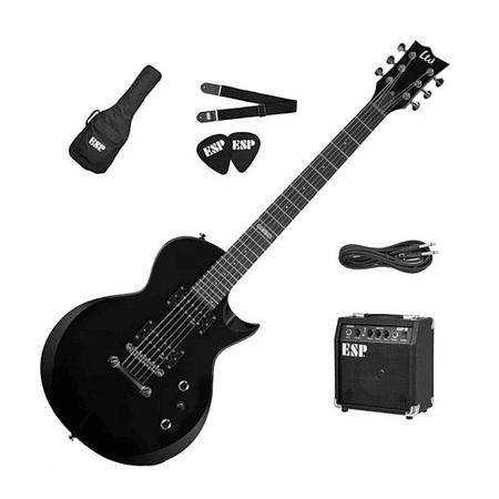 Pack Guitarra Electrica LTD EC-10 Pack BK