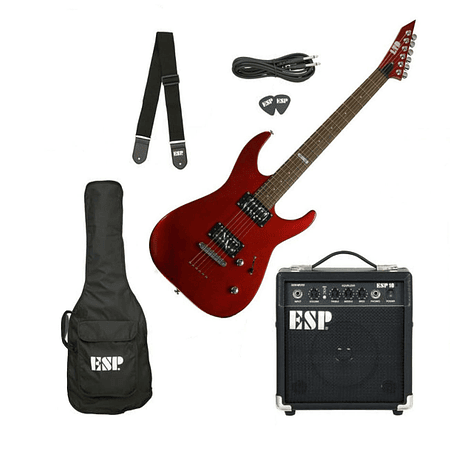 Set de Guitarra Electrica LTD M-10 RD