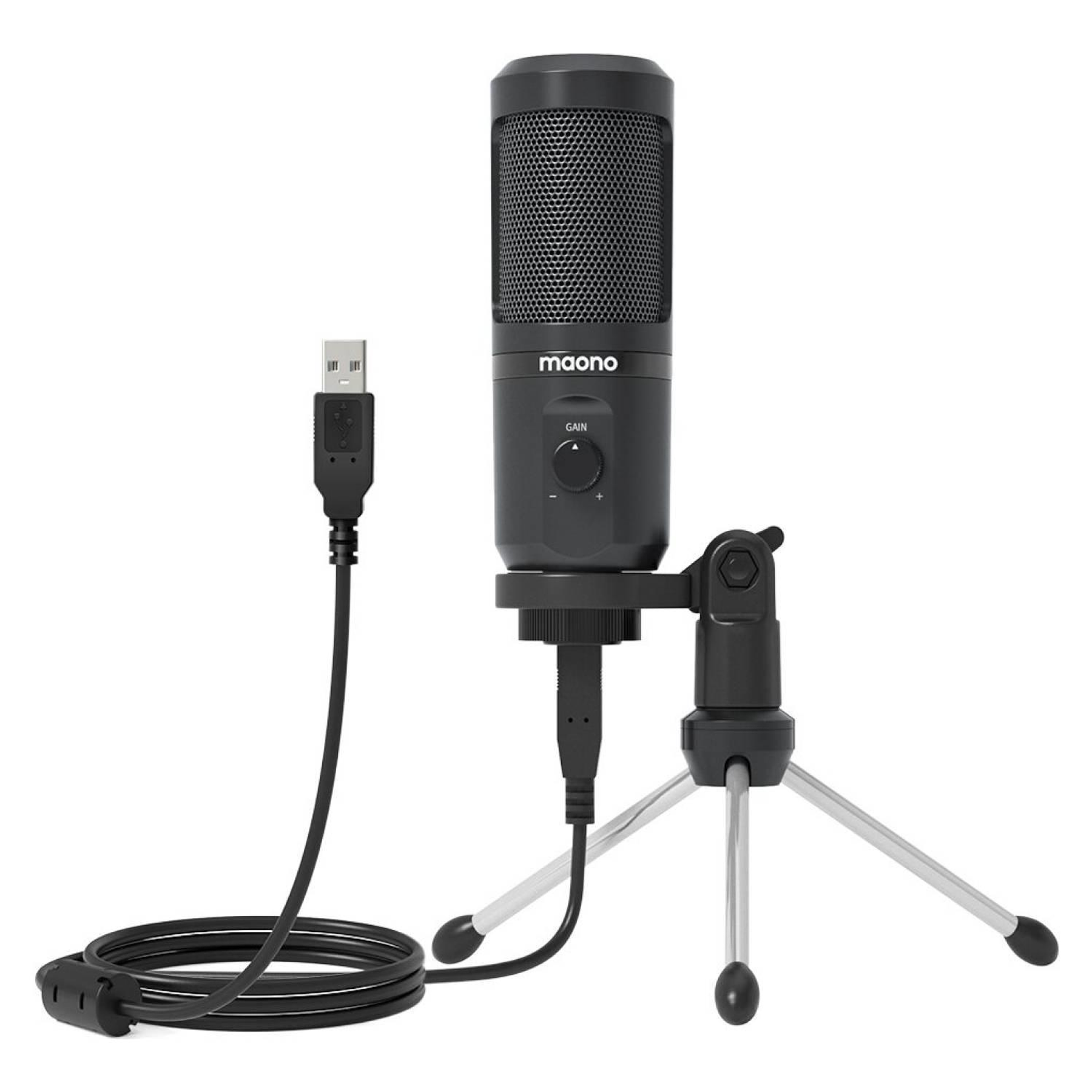 Microfono Condensador USB Maono AU-PM461TR