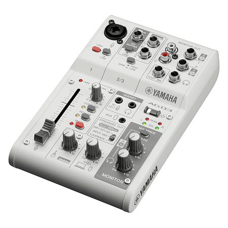 Mixer para streaming Yamaha AG03 MK2 White