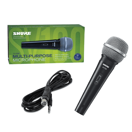 Microfono Vocal Dinamico Shure SV100