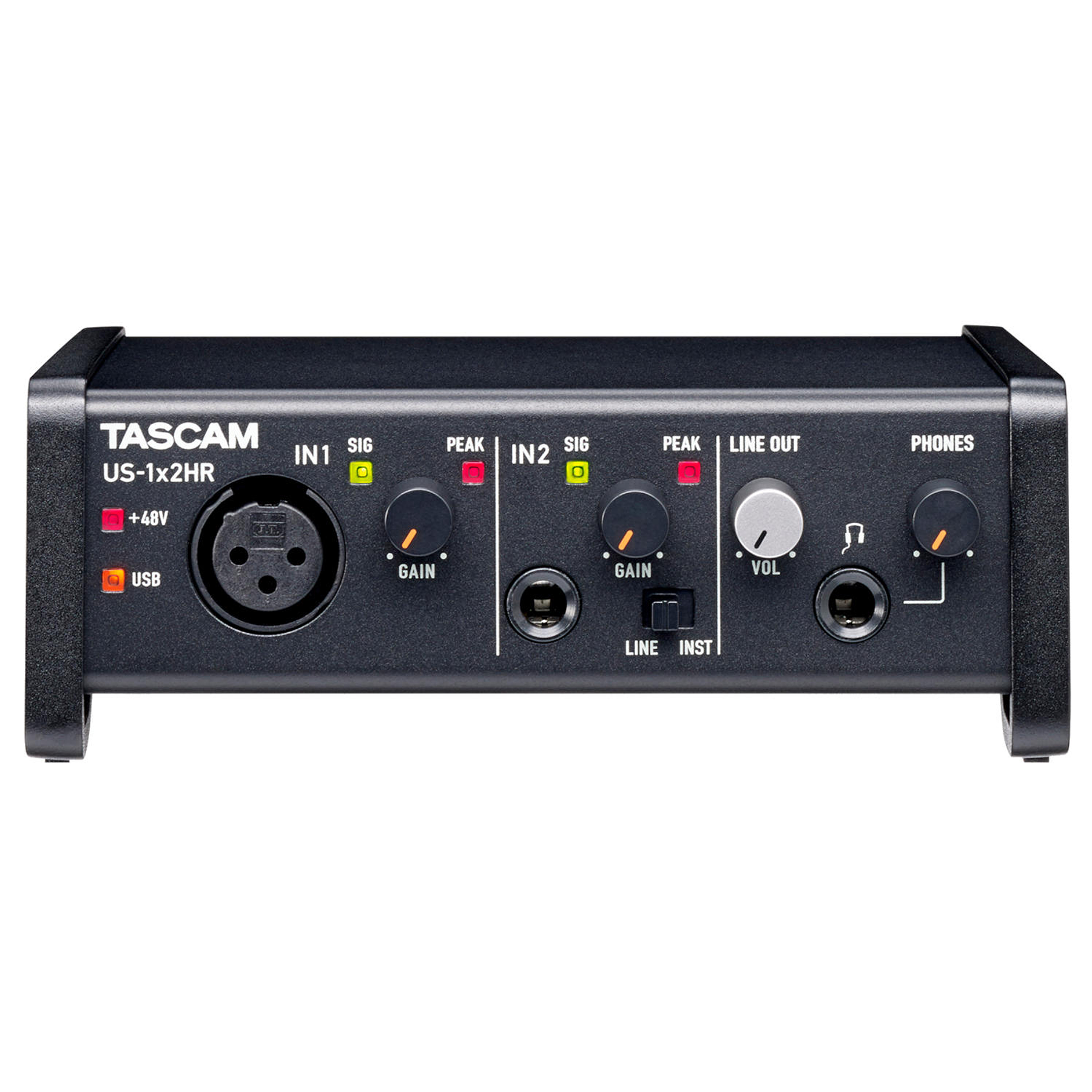 Interfaz de audio USB TASCAM US-1x2HR