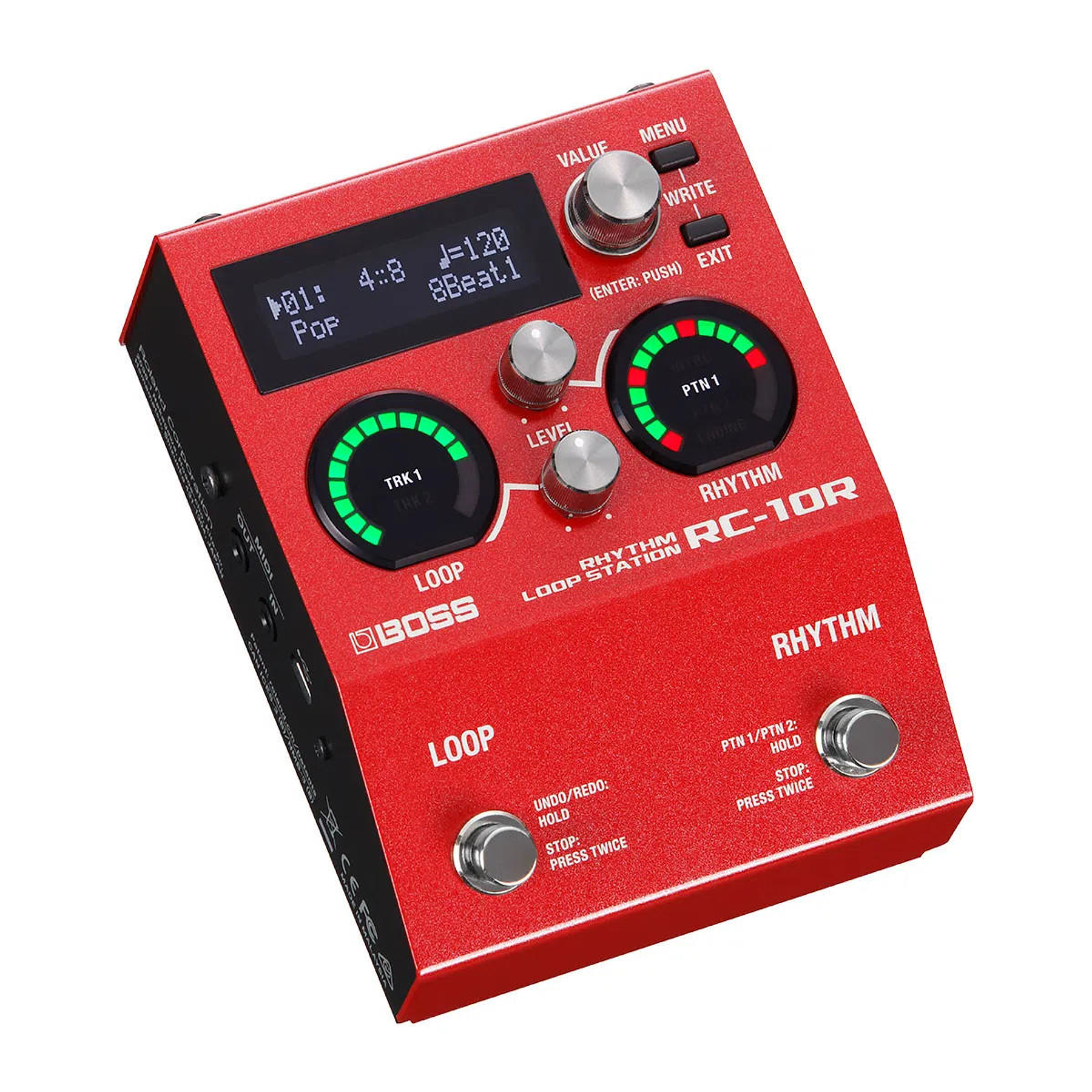 Pedal de Efectos Boss RC-10R Rhythm Loop Station