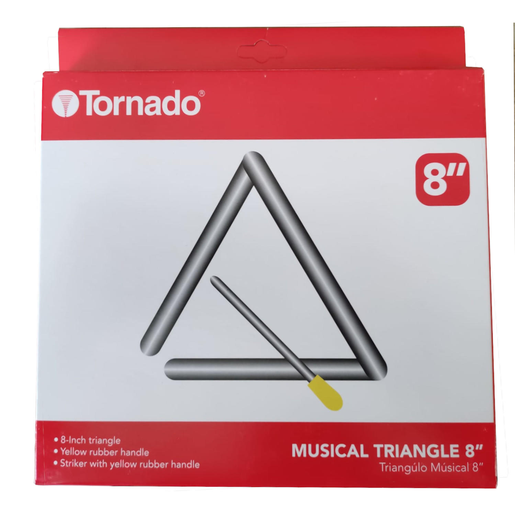 Triangulo de 8 pulgadas Tornado ET008