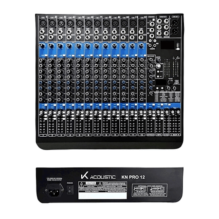 Mixer Analogo K-Acoustic KN PRO12