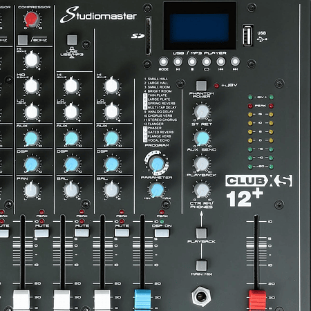 Mixer Analogo Studiomaster Club XS 12+