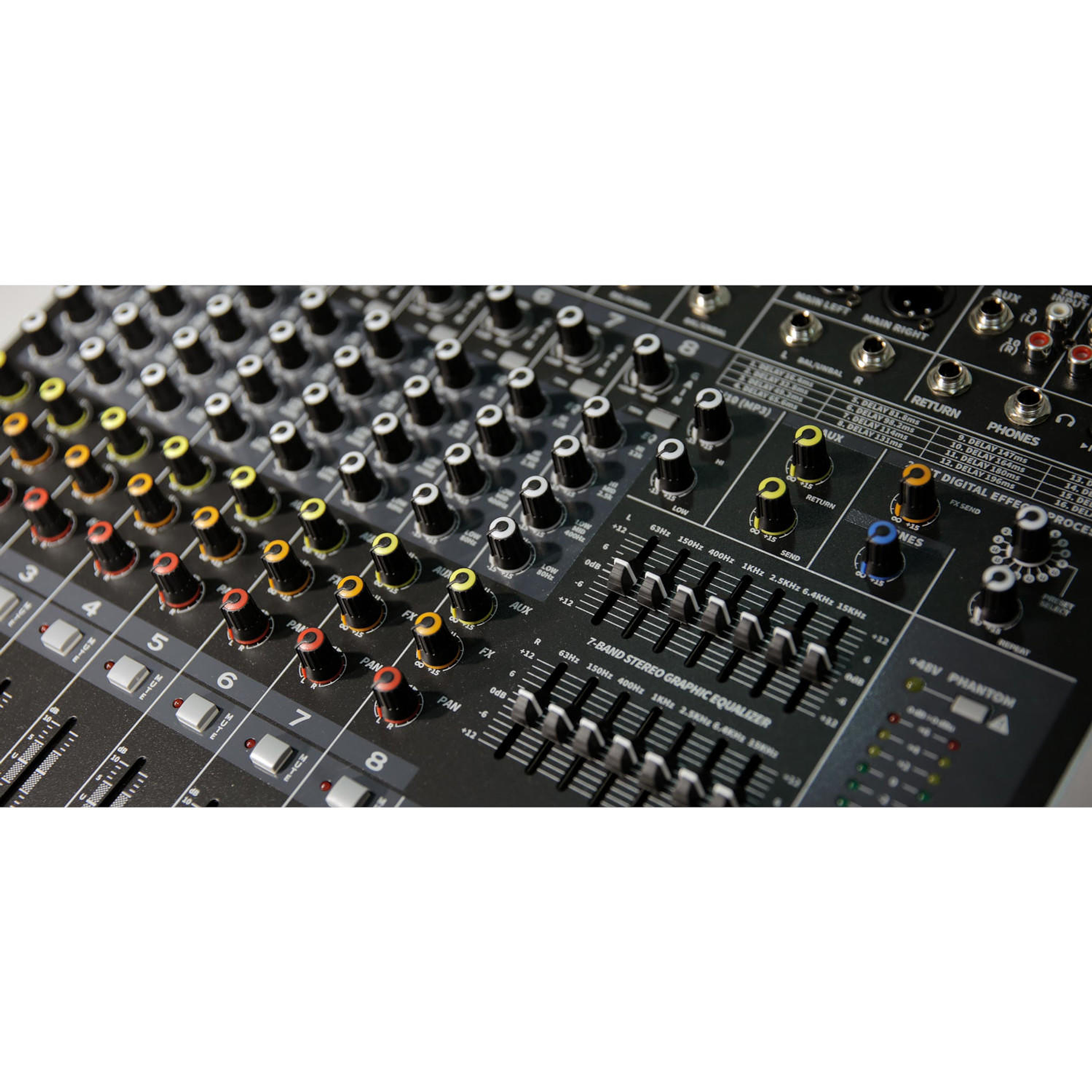 Mixer Analogo Tecshow Grey II 8