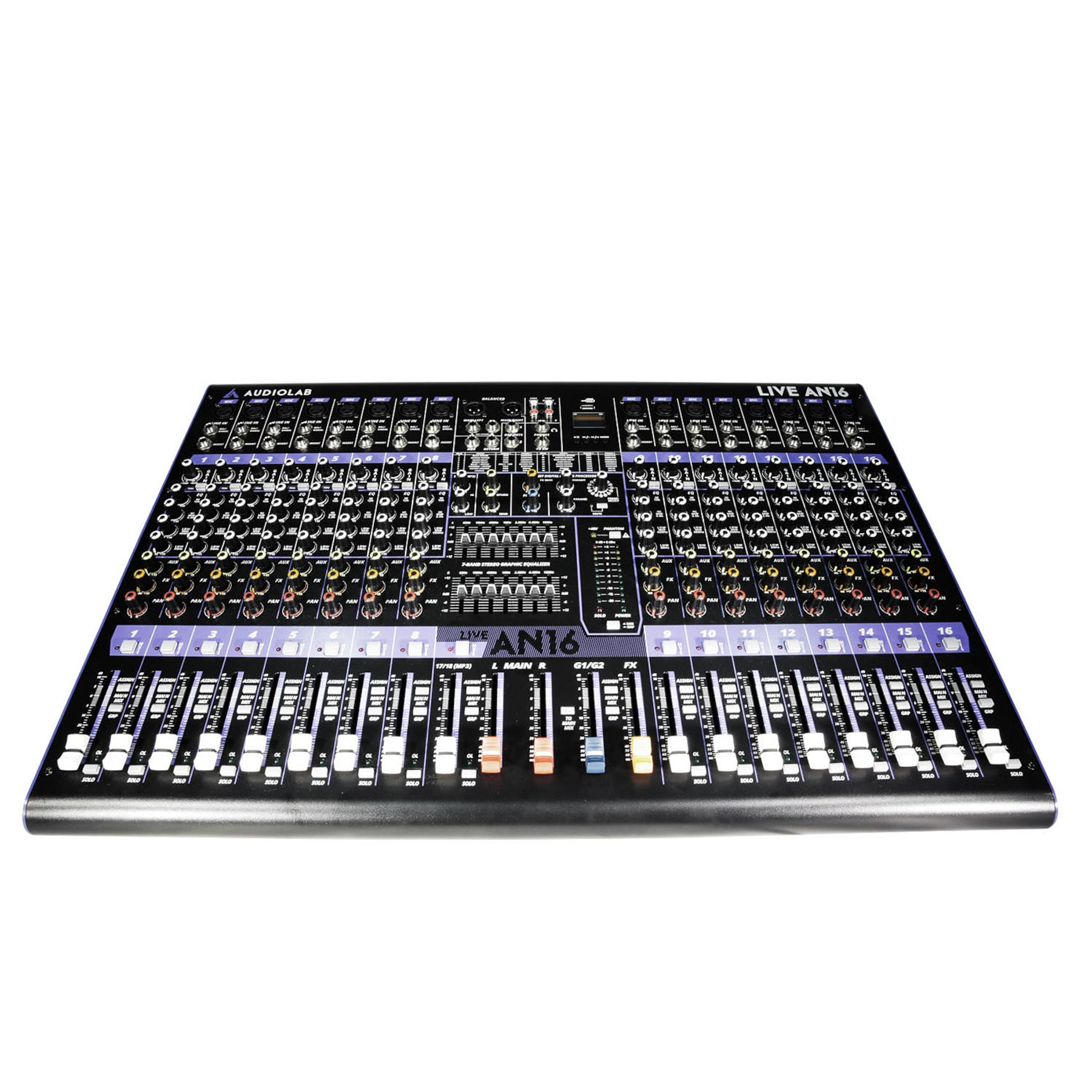 Mixer Analogo 16 canales Audiolab LIVE AN16