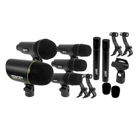 Set de Microfonos para Bateria SKP DMS-7II