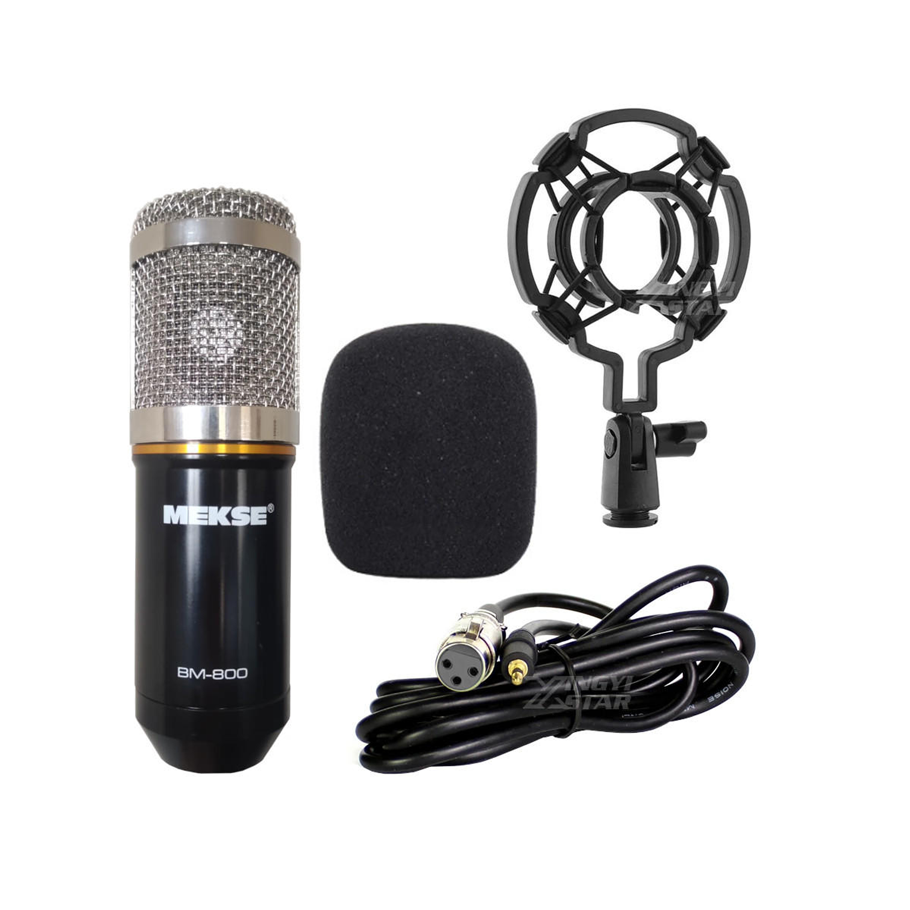 Microfono de Estudio Condensador Mekse BM-800