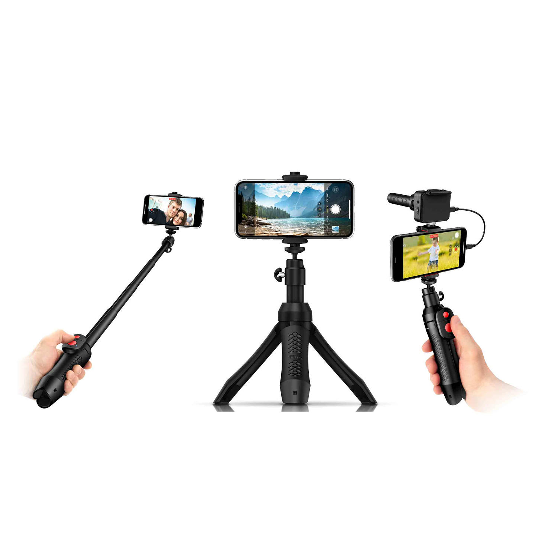 Soporte Multifuncion Smartphone IK Multimedia iKlip Grip Pro