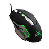 Mouse gamer USB ReptileX RX0005 Colorful Light