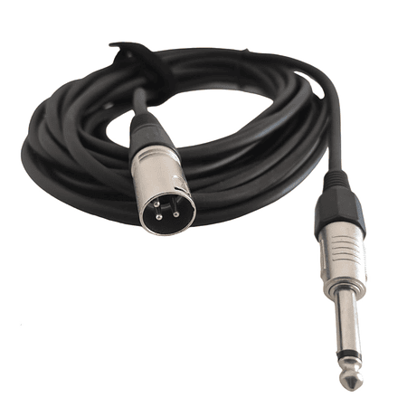 Cable XLR-Plug 6,3mm de 6mt Alpha Pro BULK CAA-607
