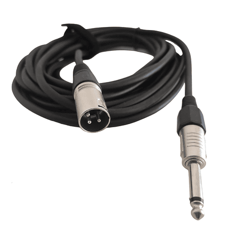 Cable XLR-Plug 6,3mm de 5mt Alpha Pro BULK CAA-605