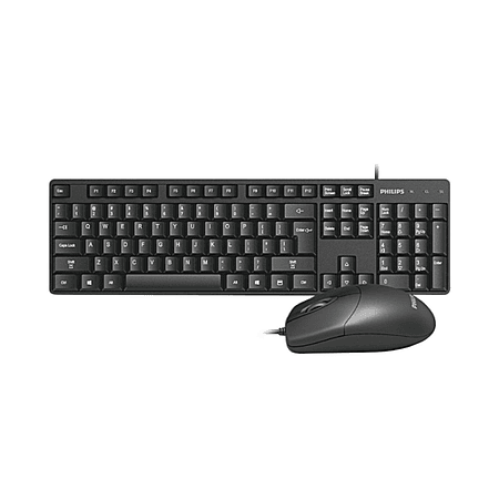 Combo Kit de Teclado + Mouse USB Philips C254