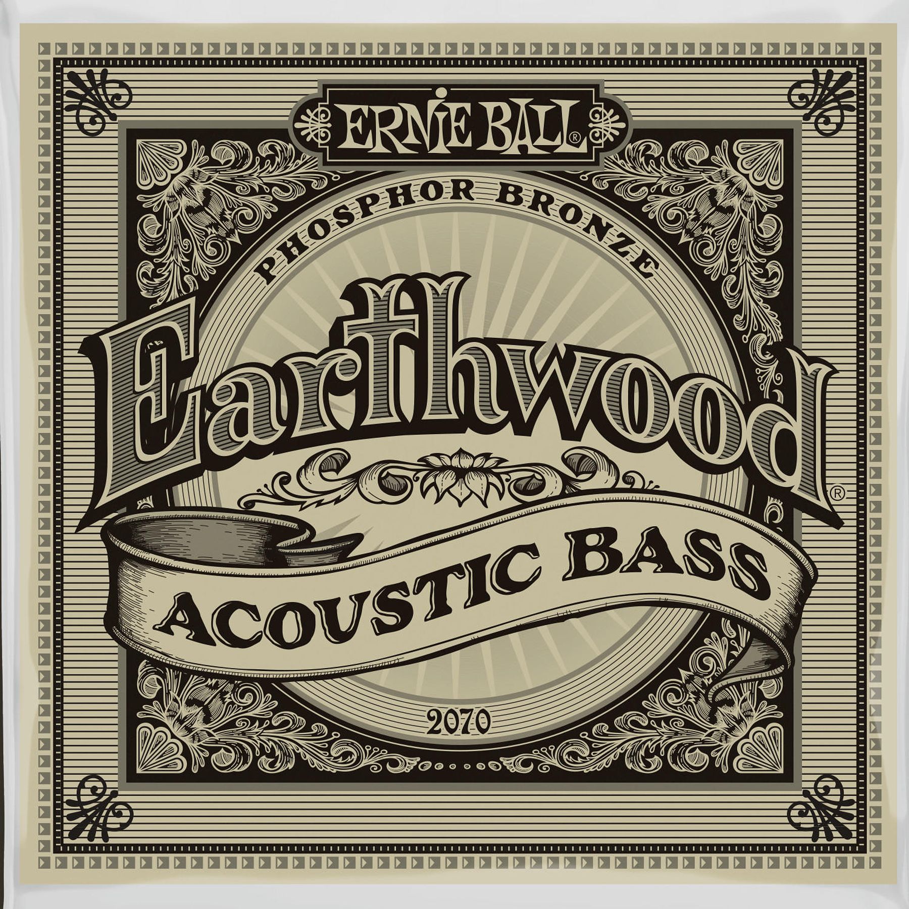 Cuerdas Bajo Acustico Ernie Ball Earthwood Phosphor Bronze