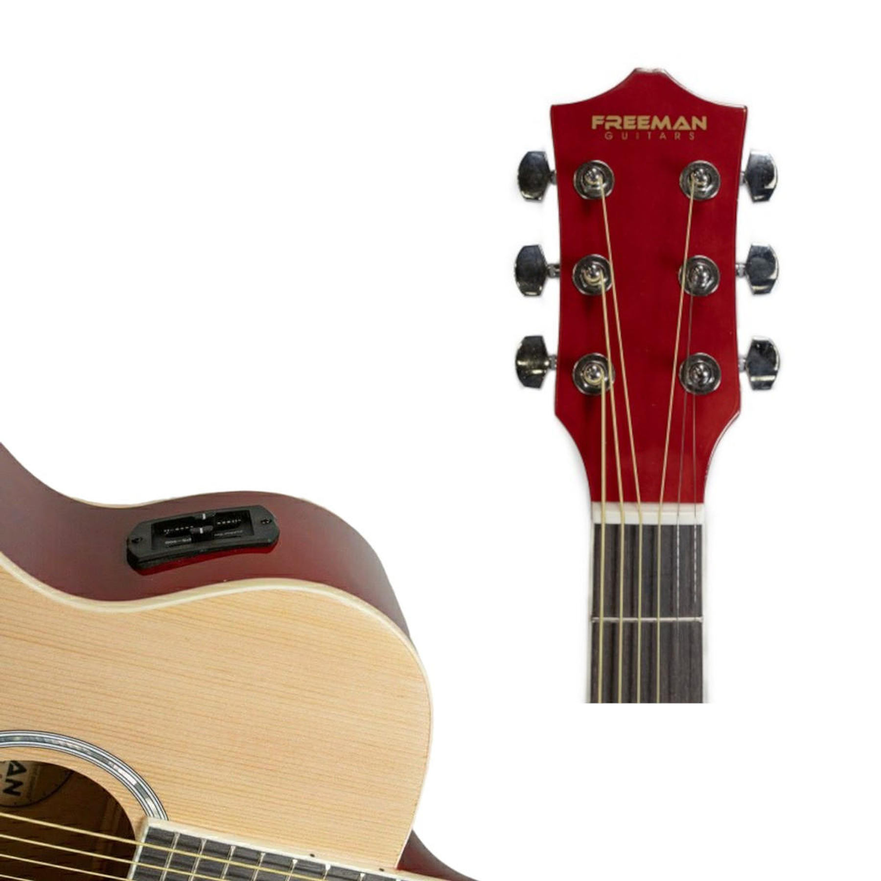 Guitarra Electroacustica Freeman FRFG15TV NT