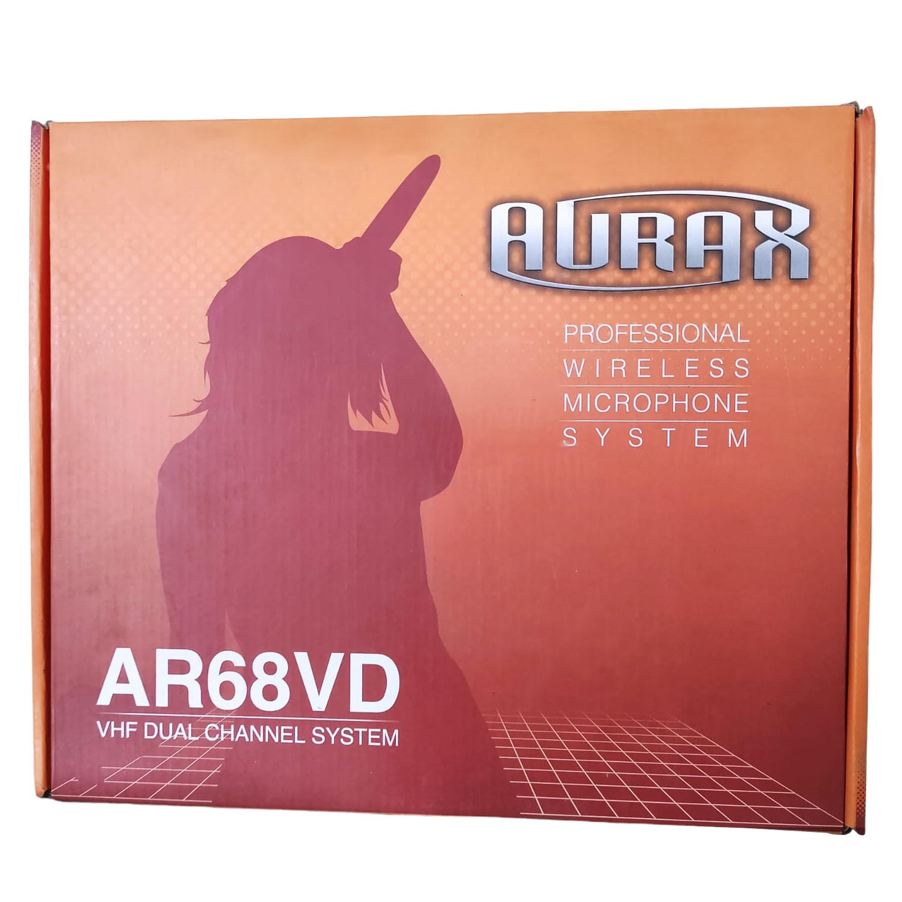 Sistema Inalambrico de Mano Dual Aurax AR68VD/HT-68V