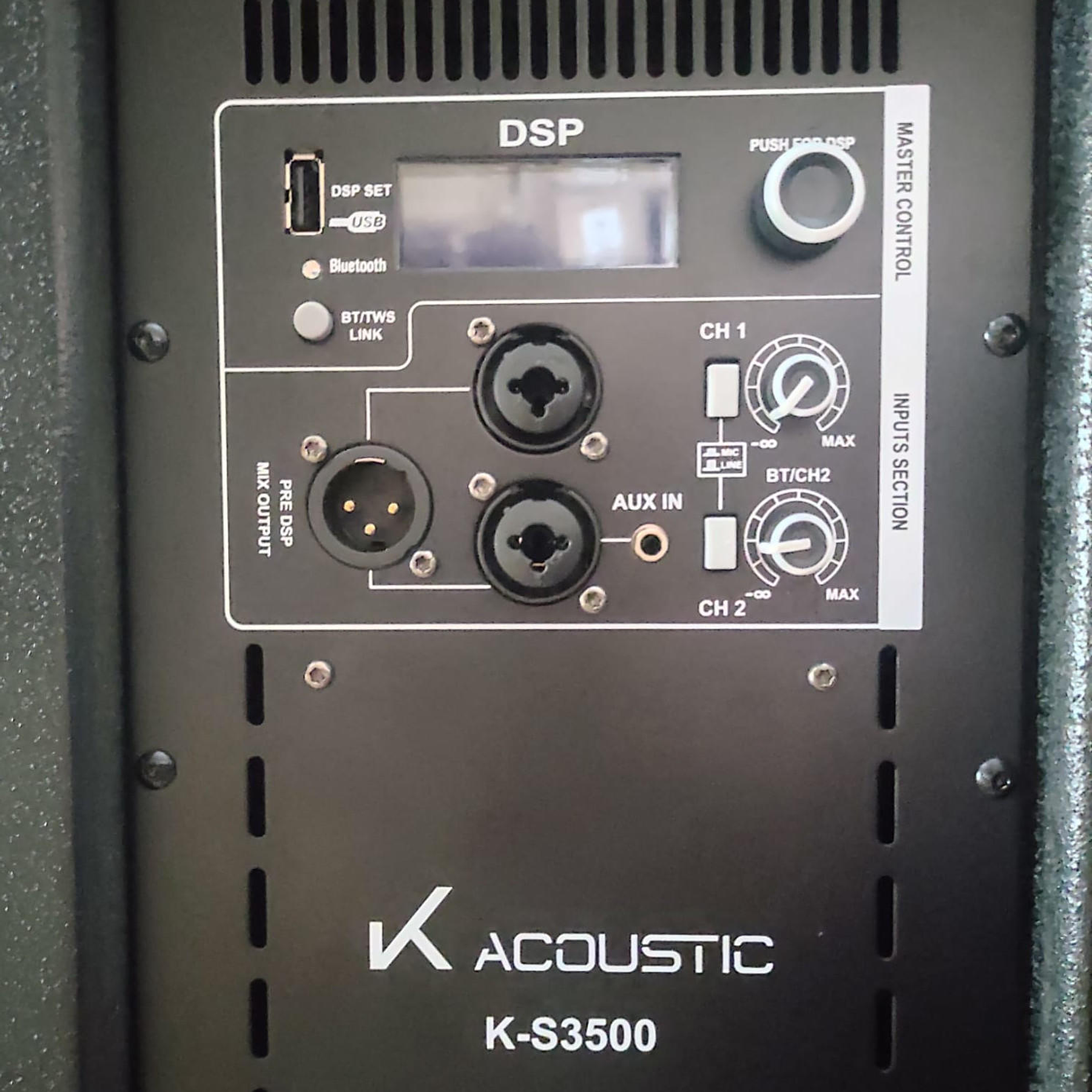 Sistema PA de Audio K-Acoustic K-S3500