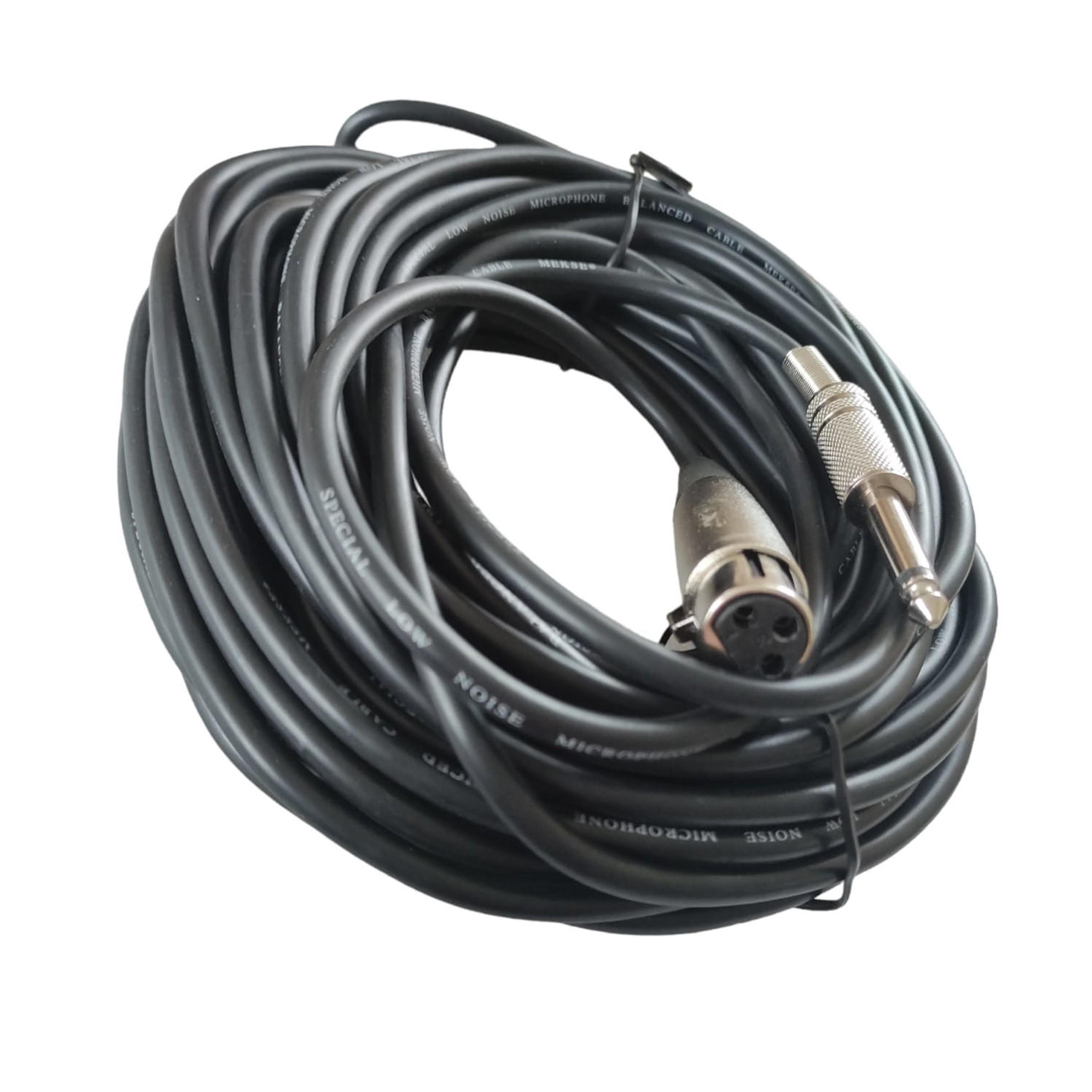 Cable XLR hembra-Plug 6,3mm de 15mt Mekse MC-84/50FT