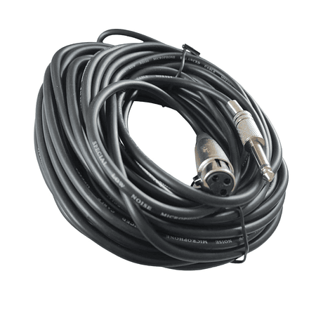 Cable XLR hembra-Plug 6,3mm de 15mt Mekse MC-84/50FT