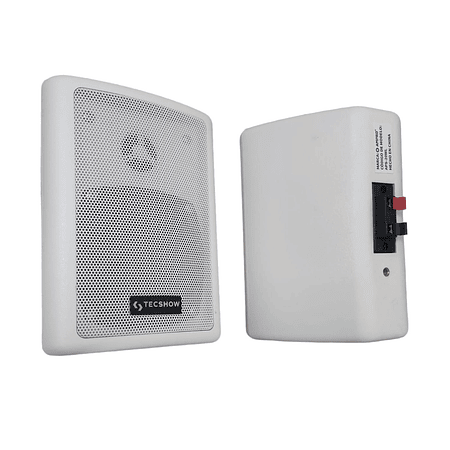 Parlantes Ambientales Tecshow DOME W4.5 Blanco (par)