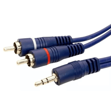 Cable mini plug stereo a 2 RCA Alpha Pro CAA-600