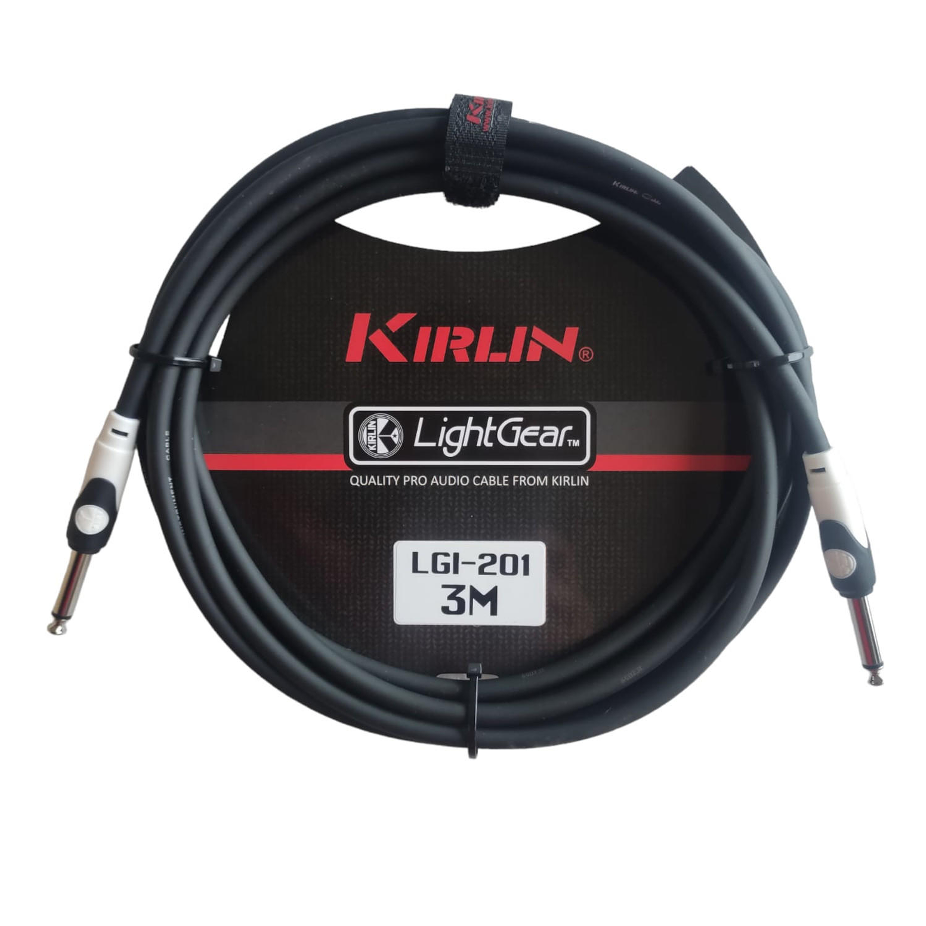 Cable Audio Plug-Plug 3 metros Kirlin LGI-201/BK 3M