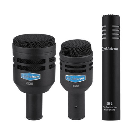 Set de microfonos para bateria Alctron T8700II