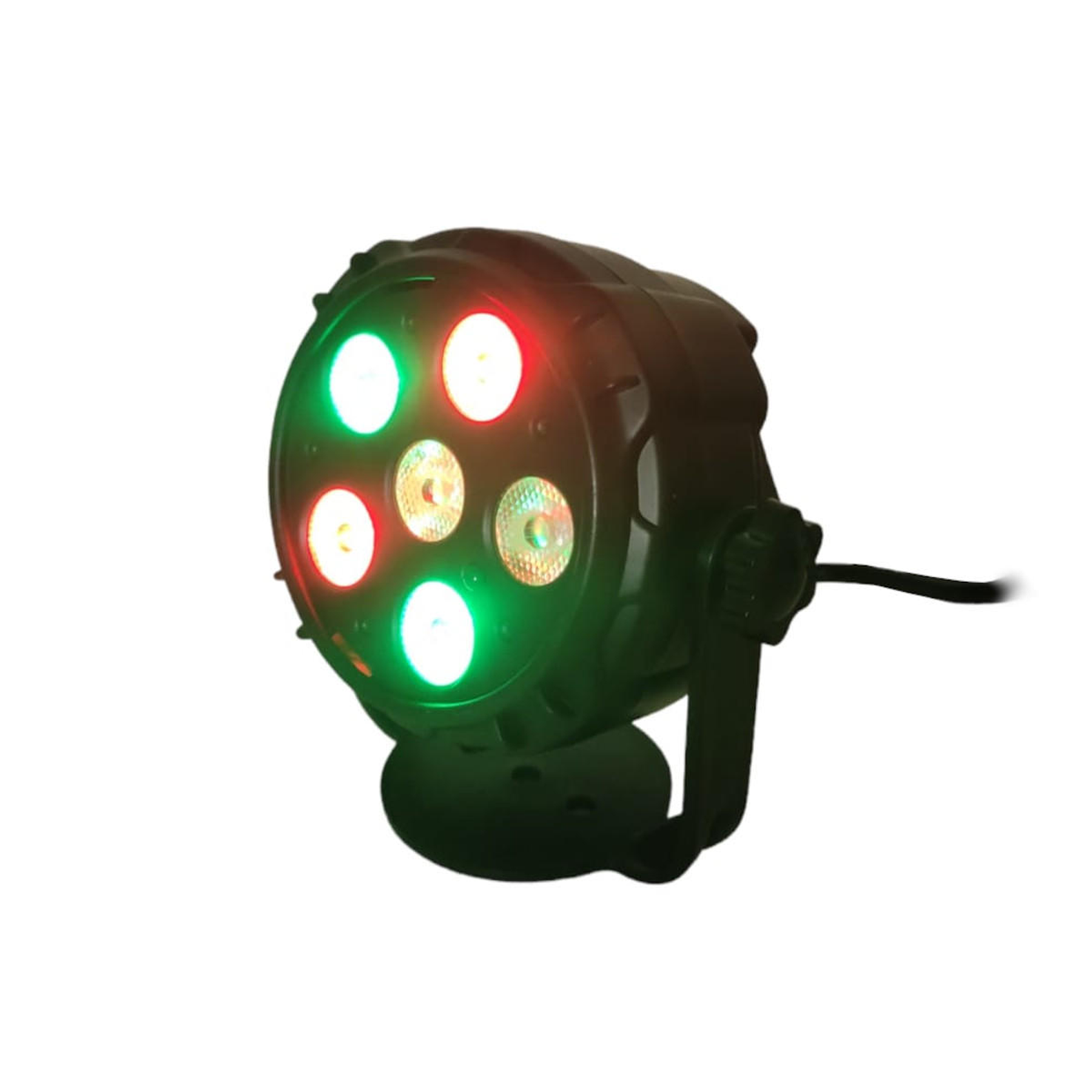 Mini Par de 6 LED RGB autoritmico Fidek 2622
