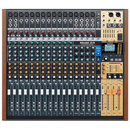 Mixer multipista con grabador e interfaz USB Tascam Model 24