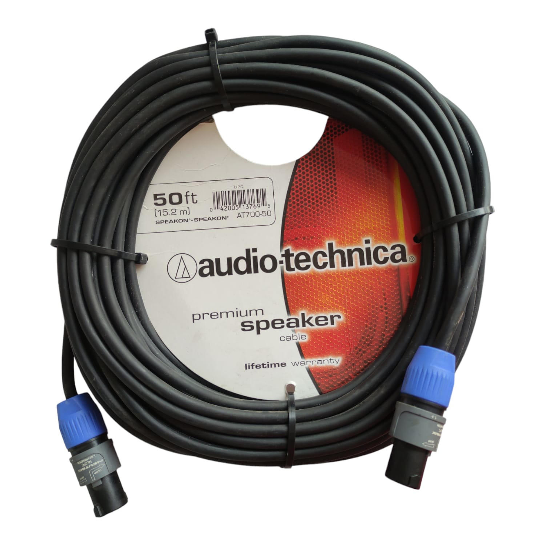 Cable Speakon-Speakon 15 metros Audiotechnica AT700-50