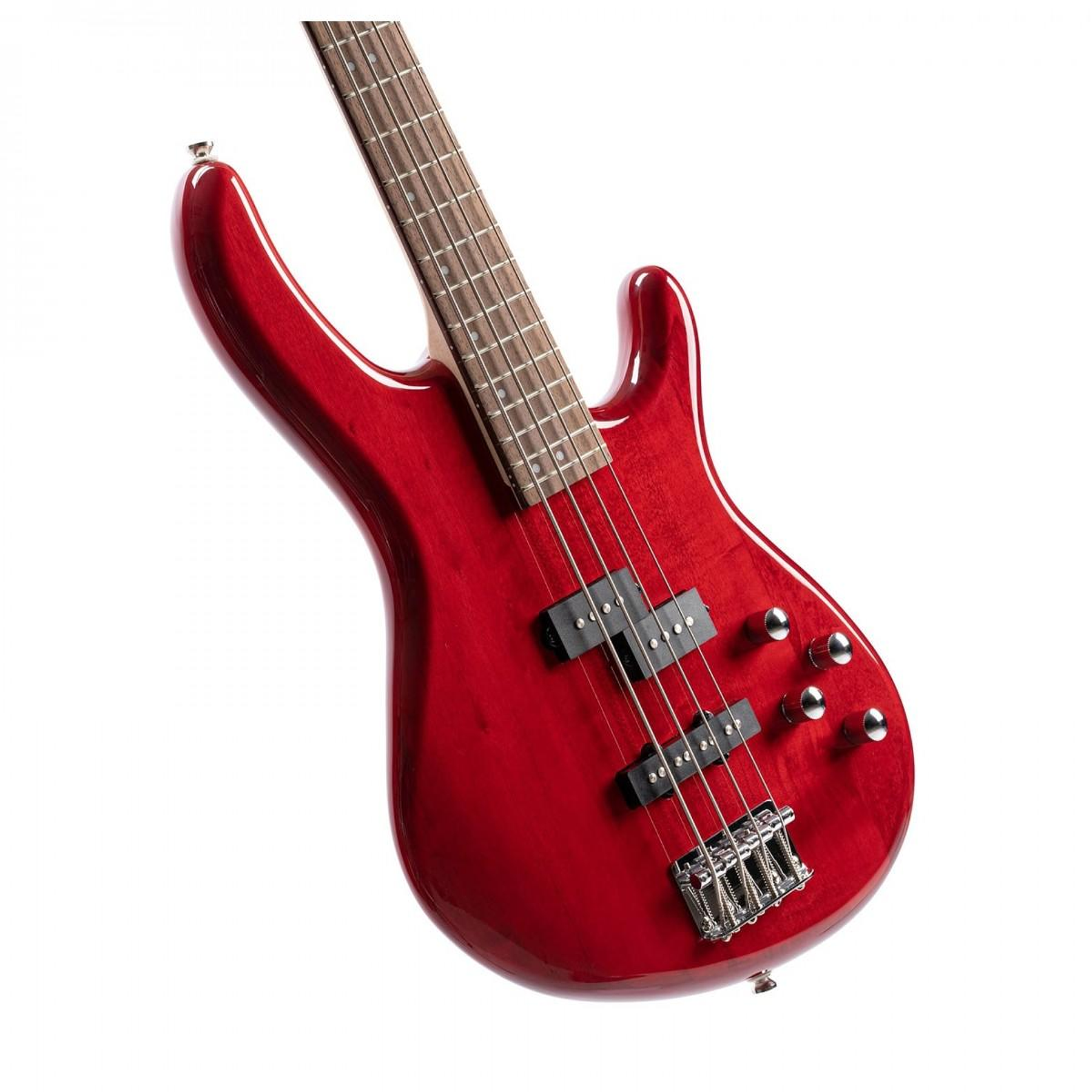 Bajo electrico Cort Action Bass Plus Trans Red con funda