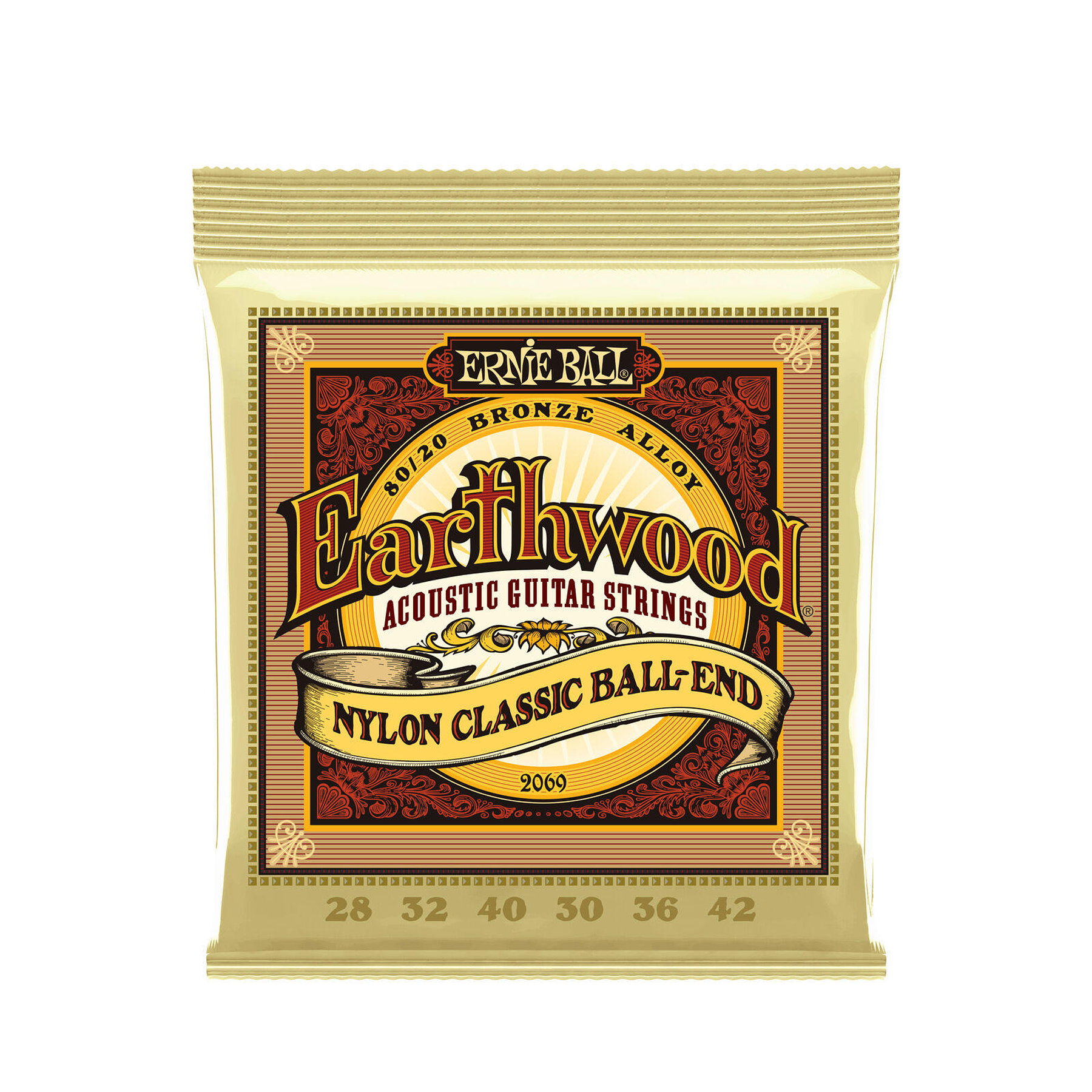 Cuerdas Guitarra Clasica Ernie Ball Earthwood P02069