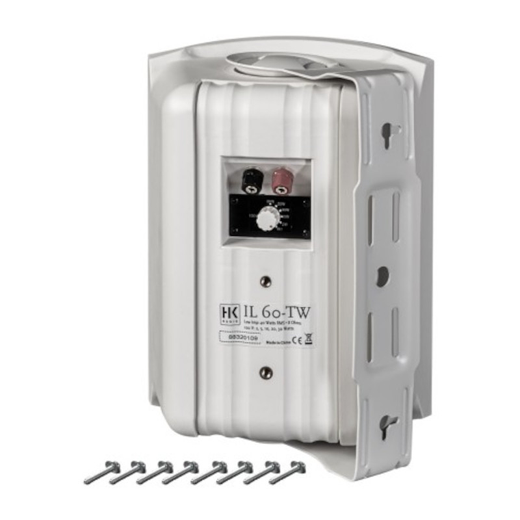 Parlante Ambiental Muralla HK Audio IL 60-TW Blanco 3