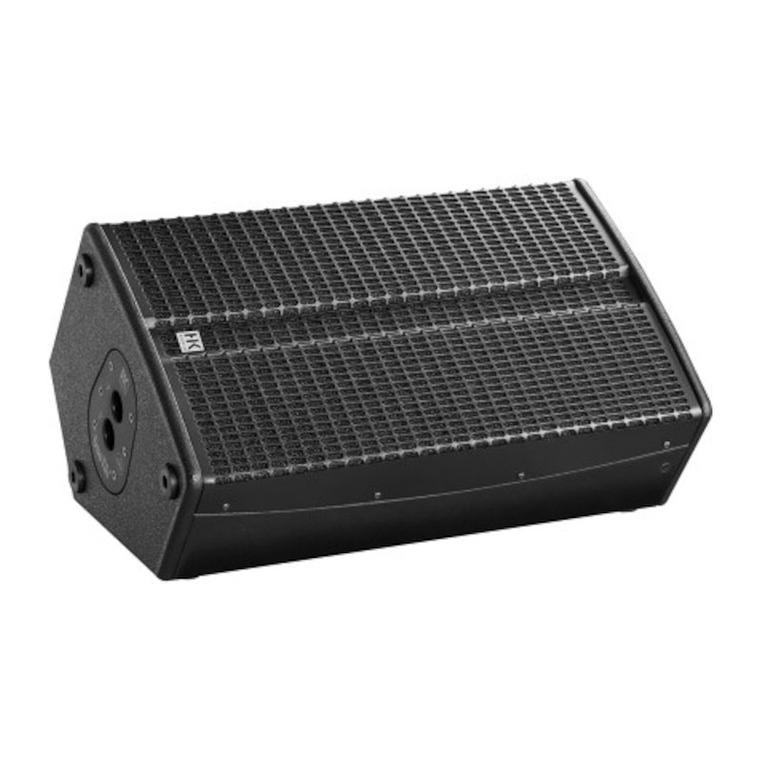 HK Audio LINEAR 3 112 XA | Altavoz activo de 1200W con tecnología DSP, MultiGrip y atril incluid 4