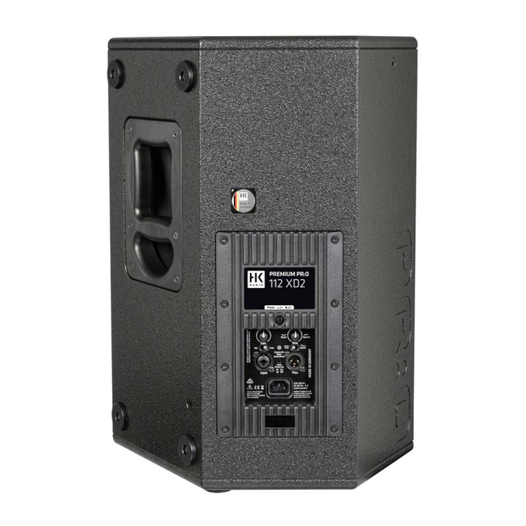Caja Activa HK Audio PREMIUM PR:O 112 XD2 con Atril 4