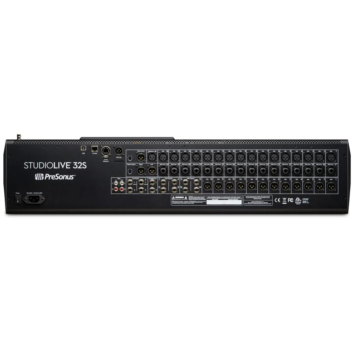 Mezclador Digital 32Canales Presonus StudioLive SL32SIII USB 3