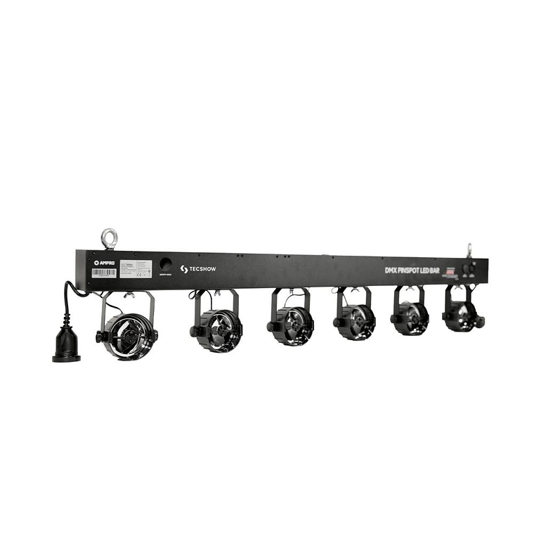 Barra Iluminacion Tecshow DMX Pinspot LED Bar 2