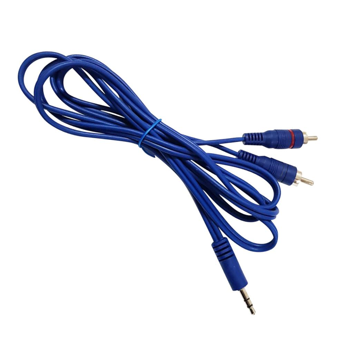 Cable mini plug stereo a 2 RCA Alpha Pro CAA-600 1