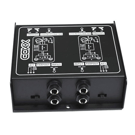 Caja Directa Pasiva Doble COXX CXX-200C