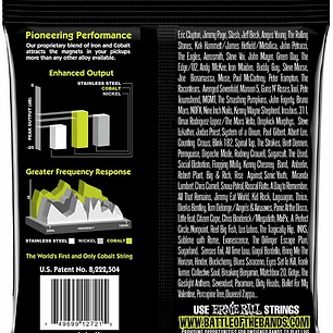 Cuerdas para guitarra electrica Ernie Ball P02720